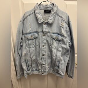 No Boundaries Light Blue Denim Jacket